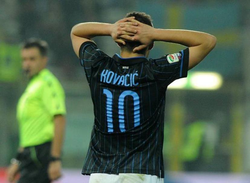 La disperazione di Kovacic, l&#39;Inter  si ferma ancora. Ansa